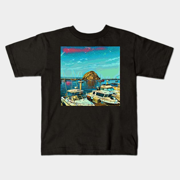 Sail Away Kids T-Shirt by Sarah Curtiss